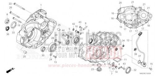 CARTER MOTEUR CRF450RXS de 2025